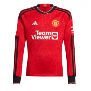 Manchester United Domaci Dres 2023-24 Dugim Rukavima